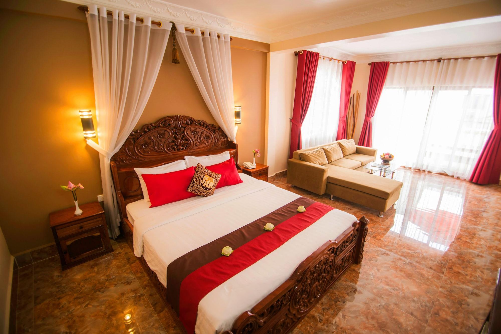 Reaksmey Chanreas Hotel Siem Reap Esterno foto