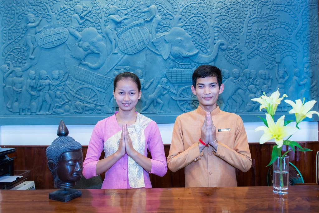 Reaksmey Chanreas Hotel Siem Reap Esterno foto