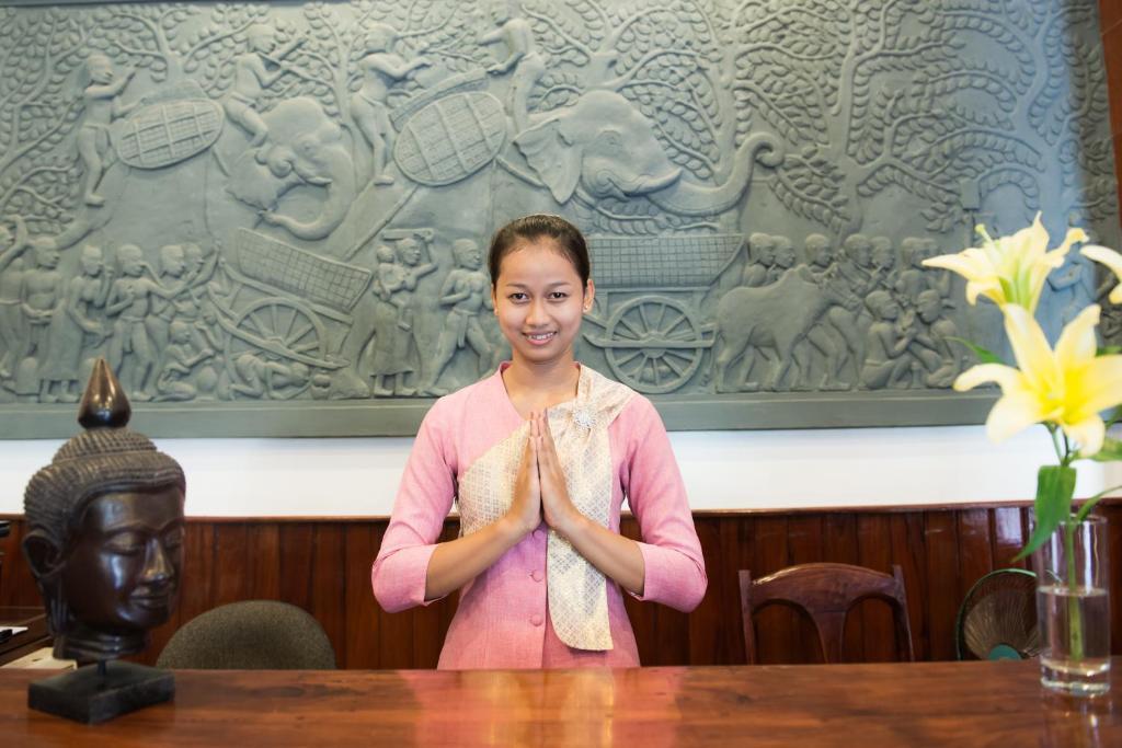 Reaksmey Chanreas Hotel Siem Reap Esterno foto
