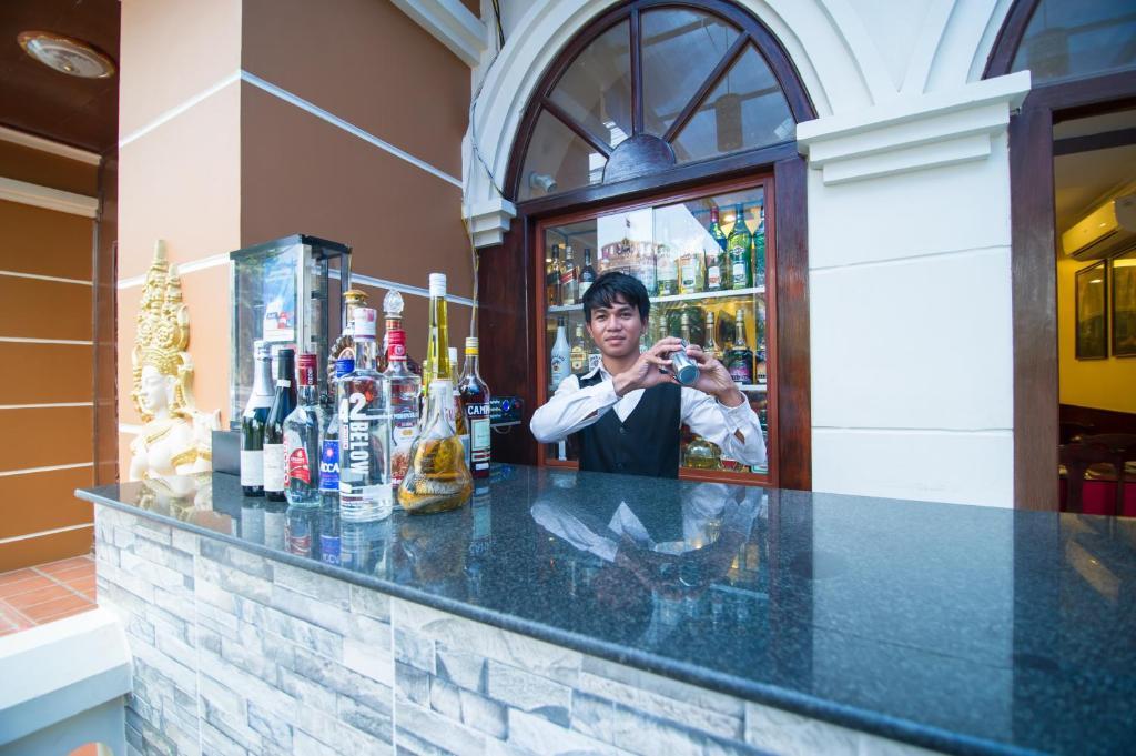 Reaksmey Chanreas Hotel Siem Reap Esterno foto