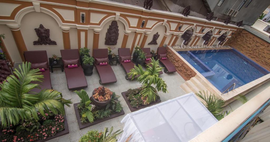 Reaksmey Chanreas Hotel Siem Reap Esterno foto