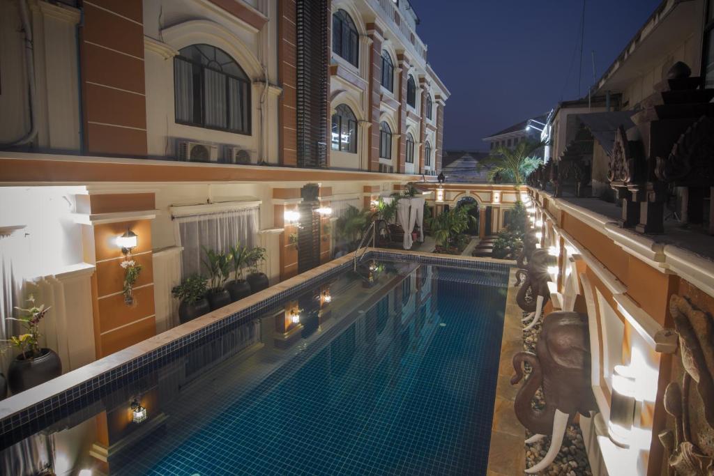 Reaksmey Chanreas Hotel Siem Reap Esterno foto